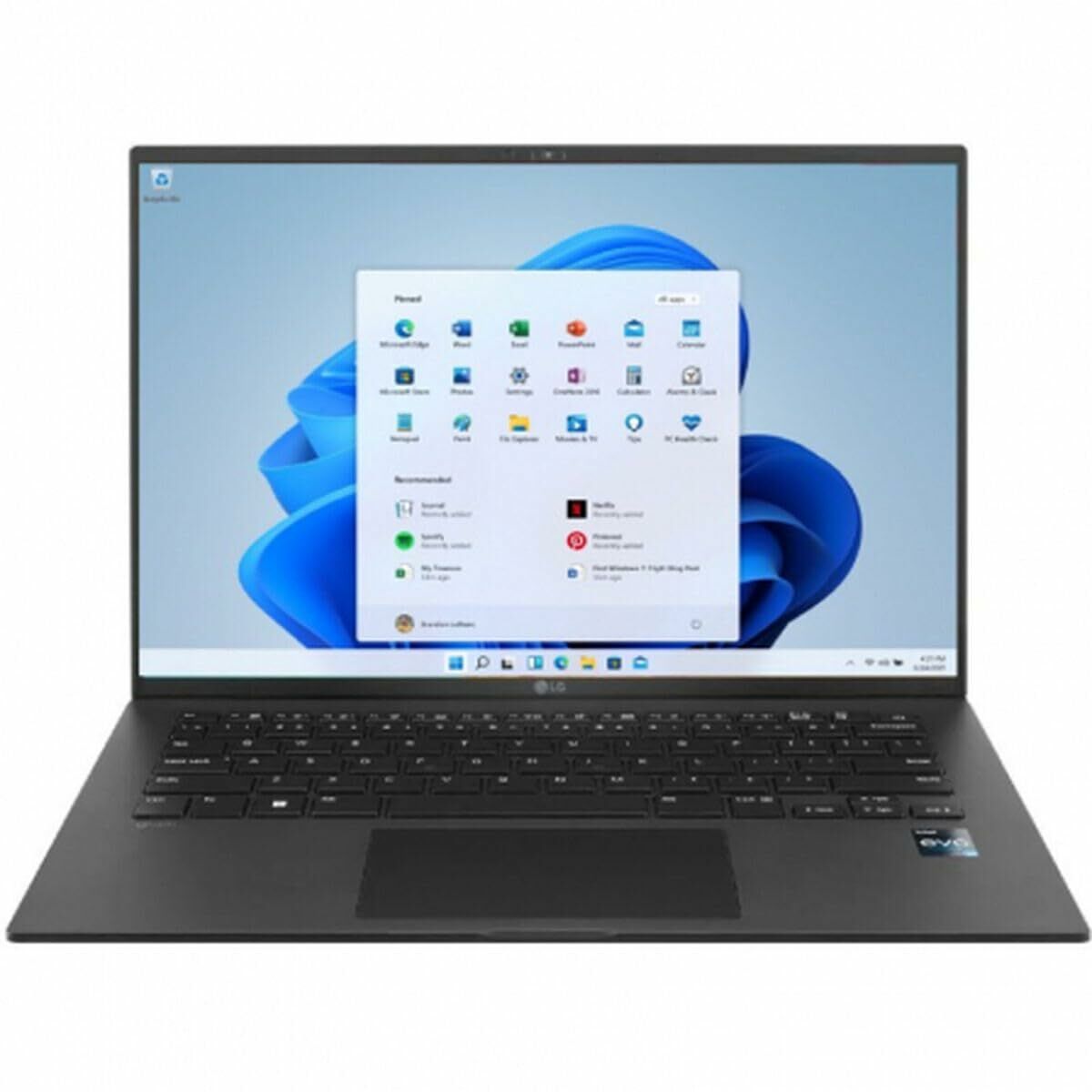 Laptop LG 14Z90S-G.AD78B 14" Intel Core Ultra 7 155H 32 GB RAM 1 TB SSD Qwerty Spaniolă