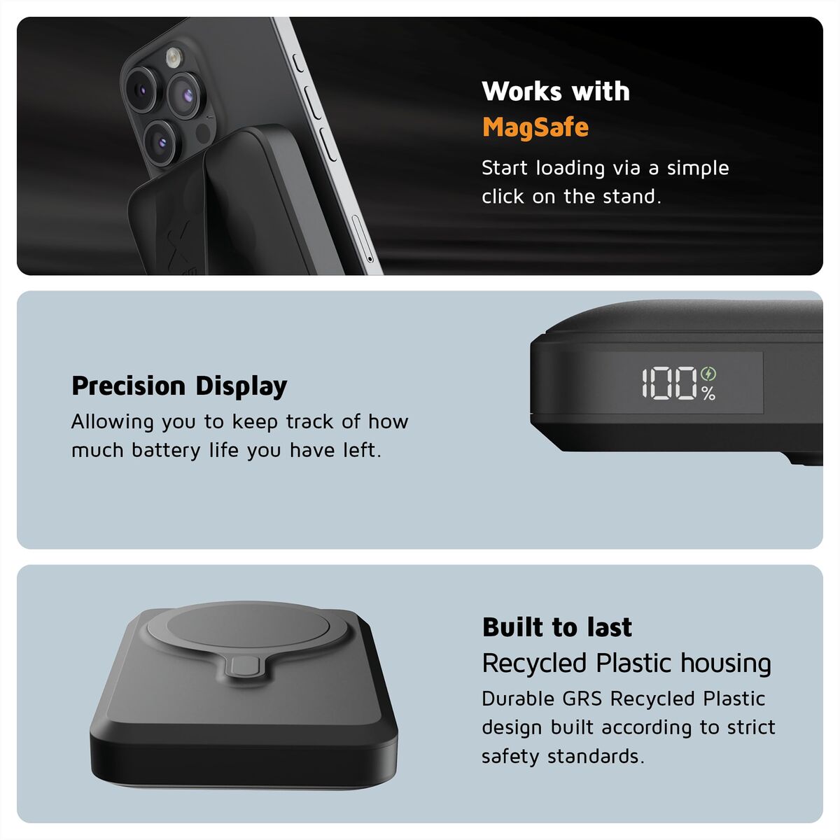 Powerbank Xtorm FS5W101 Negru 10000 mAh 38,5 WH