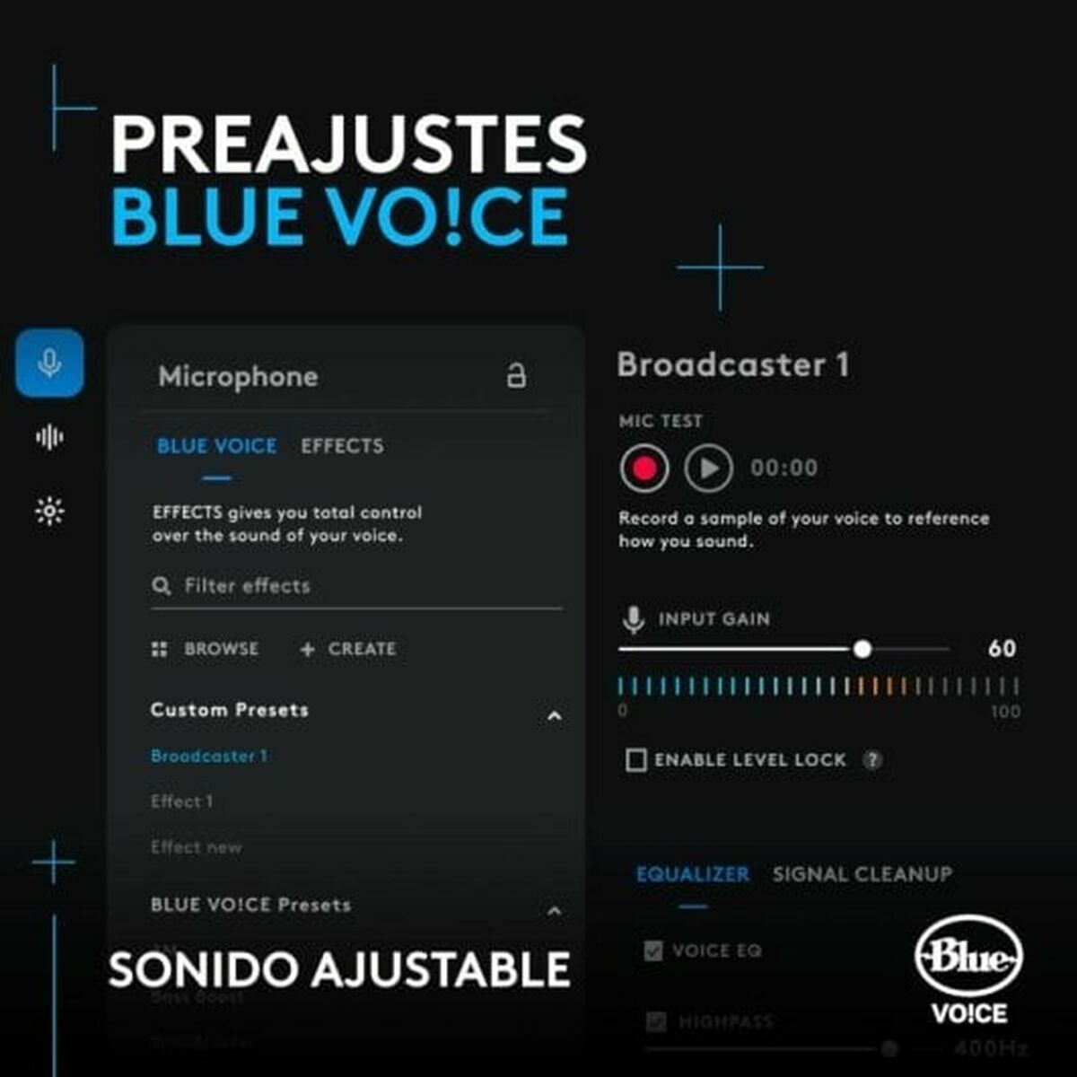 Microfon Logitech 988-000551 Negru