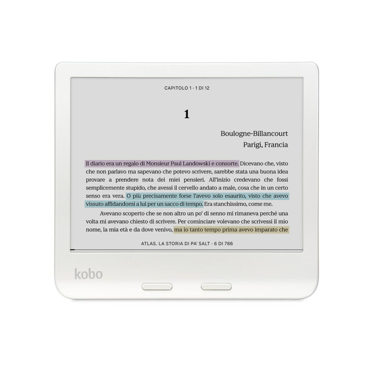 eBook Rakuten N428-KU-WH-K-CK Alb 32 GB 7"