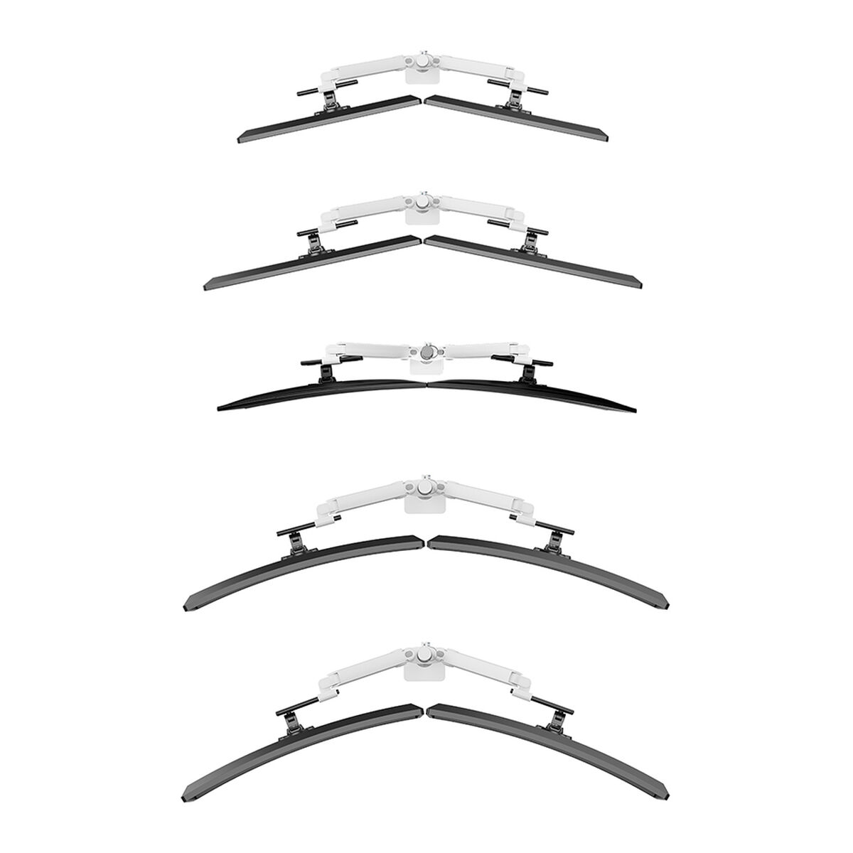 Suport de Masă pentru Ecran Neomounts DS65S-950WH2 34"