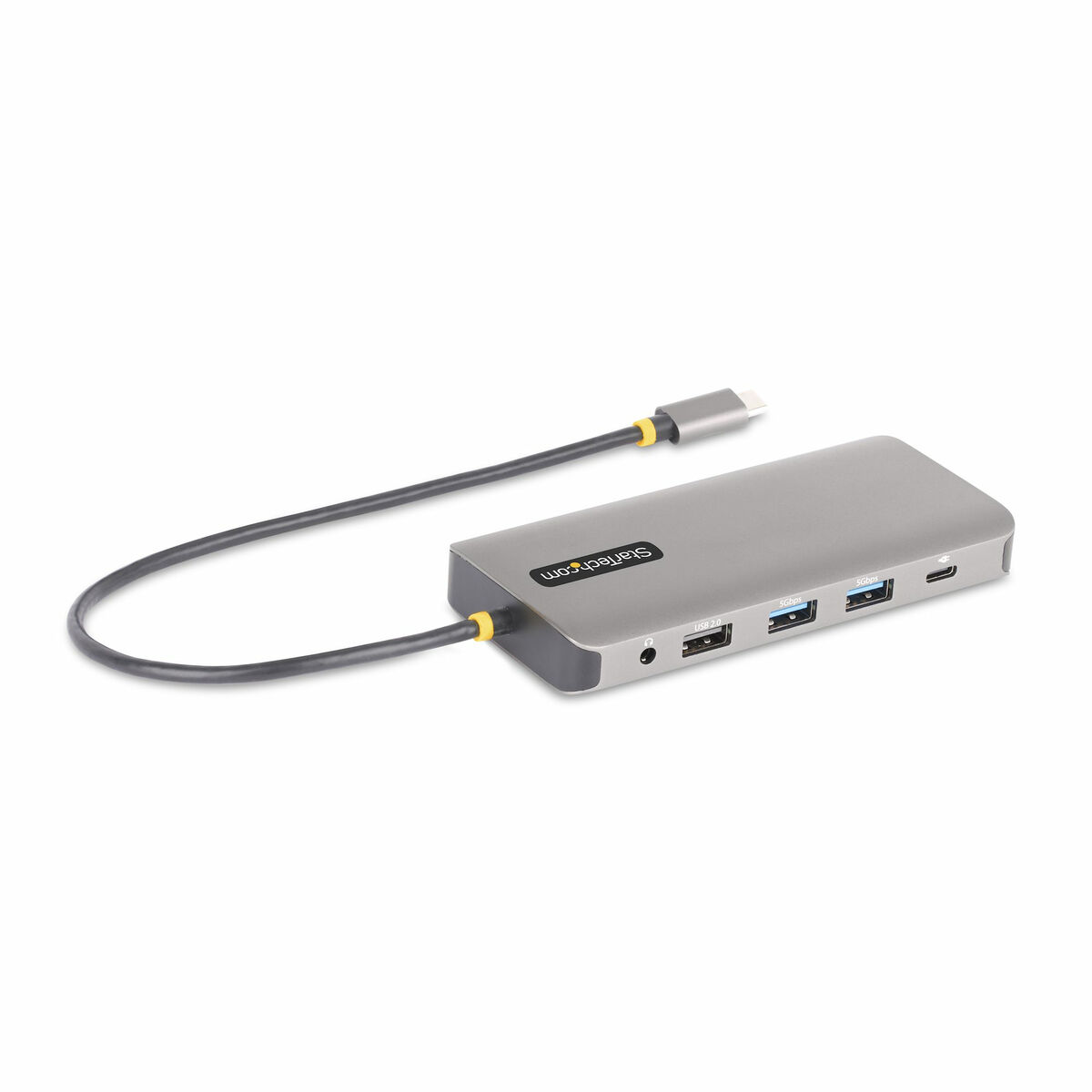 Hub USB Startech 154B-USBC-MULTIPORT Gri 100 W