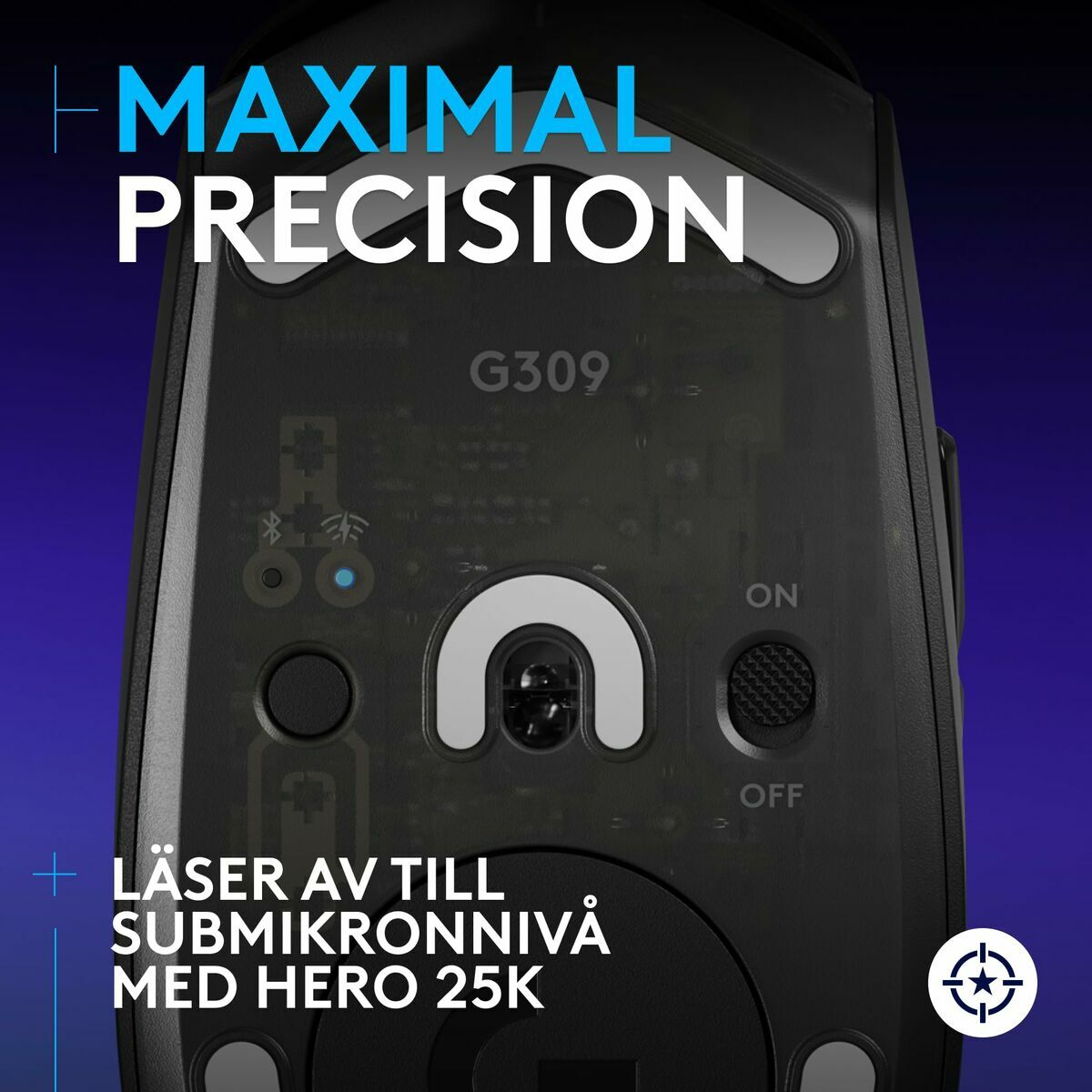 Mouse Logitech G309 LIGHTSPEED Negru 25600 dpi