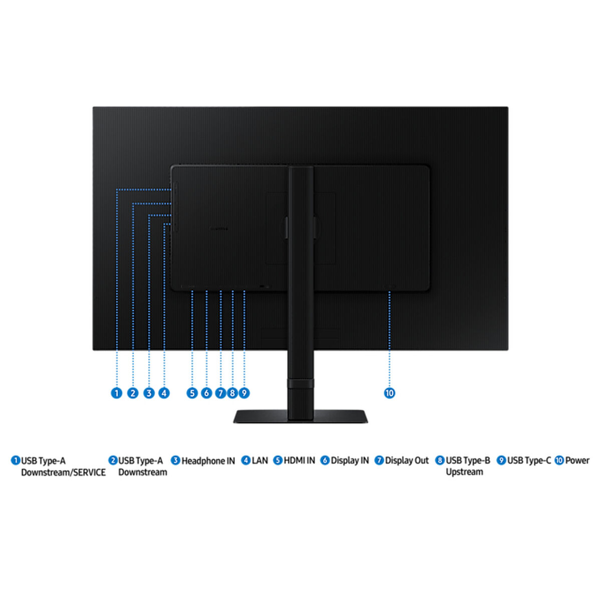 Monitor Gaming Samsung LS32D600UAUXEN Quad HD 32" 100 Hz