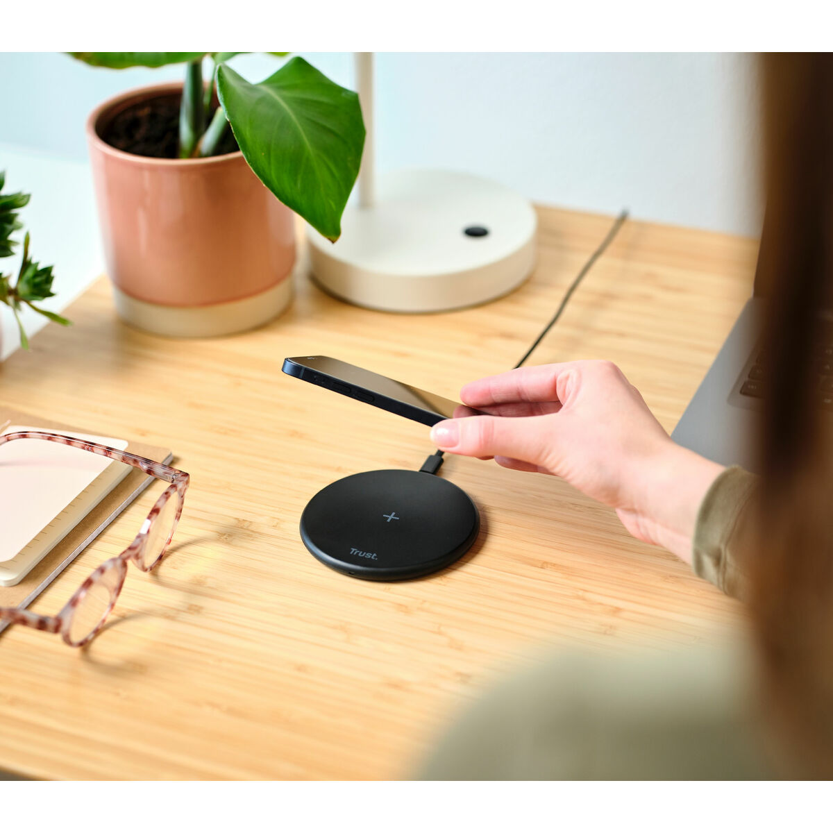 Încărcător Fără Fir Trust 24784 Negru USB-C 15 W