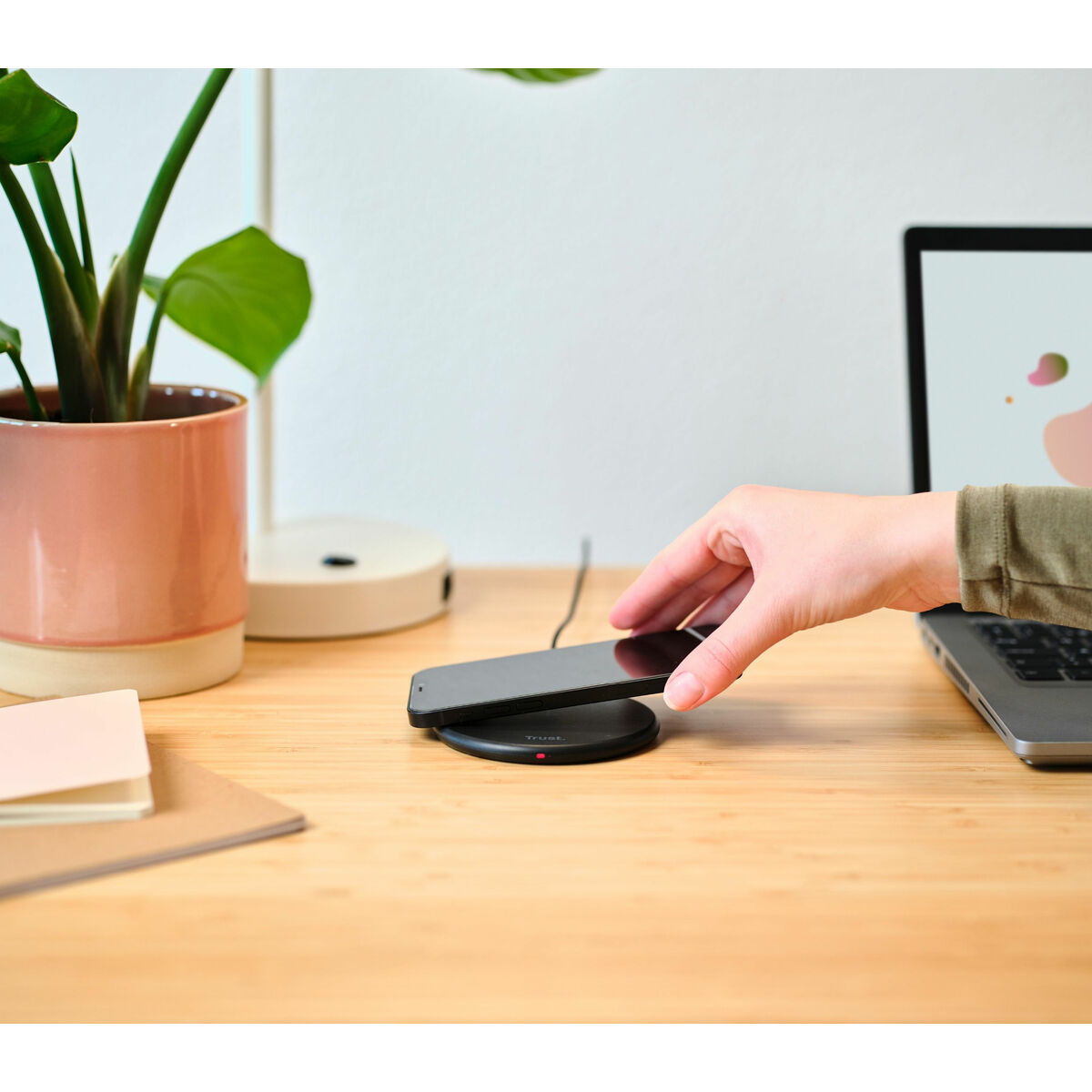 Încărcător Fără Fir Trust 24784 Negru USB-C 15 W