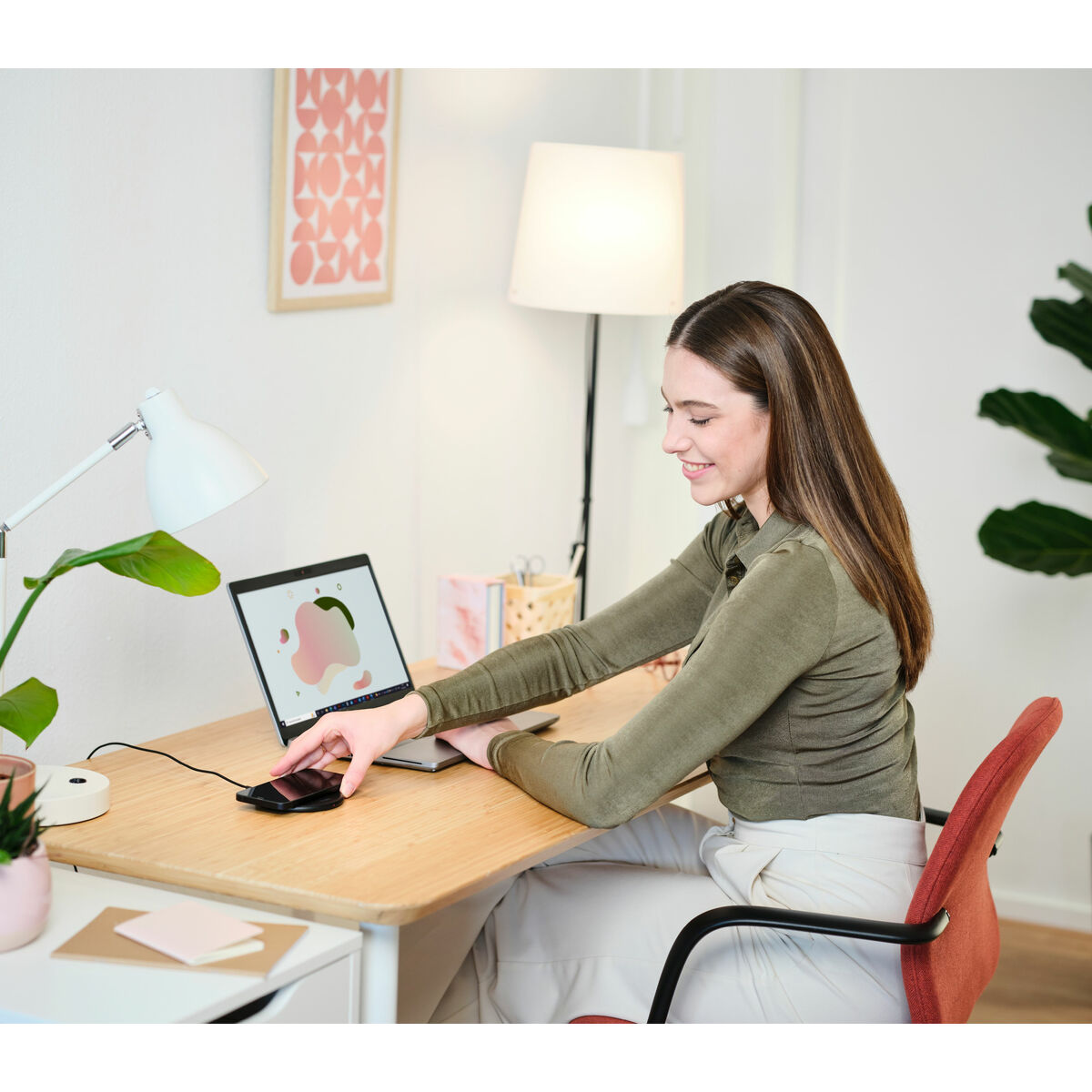 Încărcător Fără Fir Trust 24784 Negru USB-C 15 W