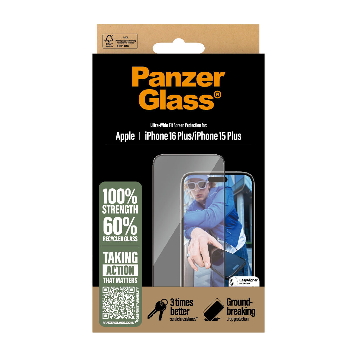 Membrană de Protecție pentru Ecran Panzer Glass 2863 Apple