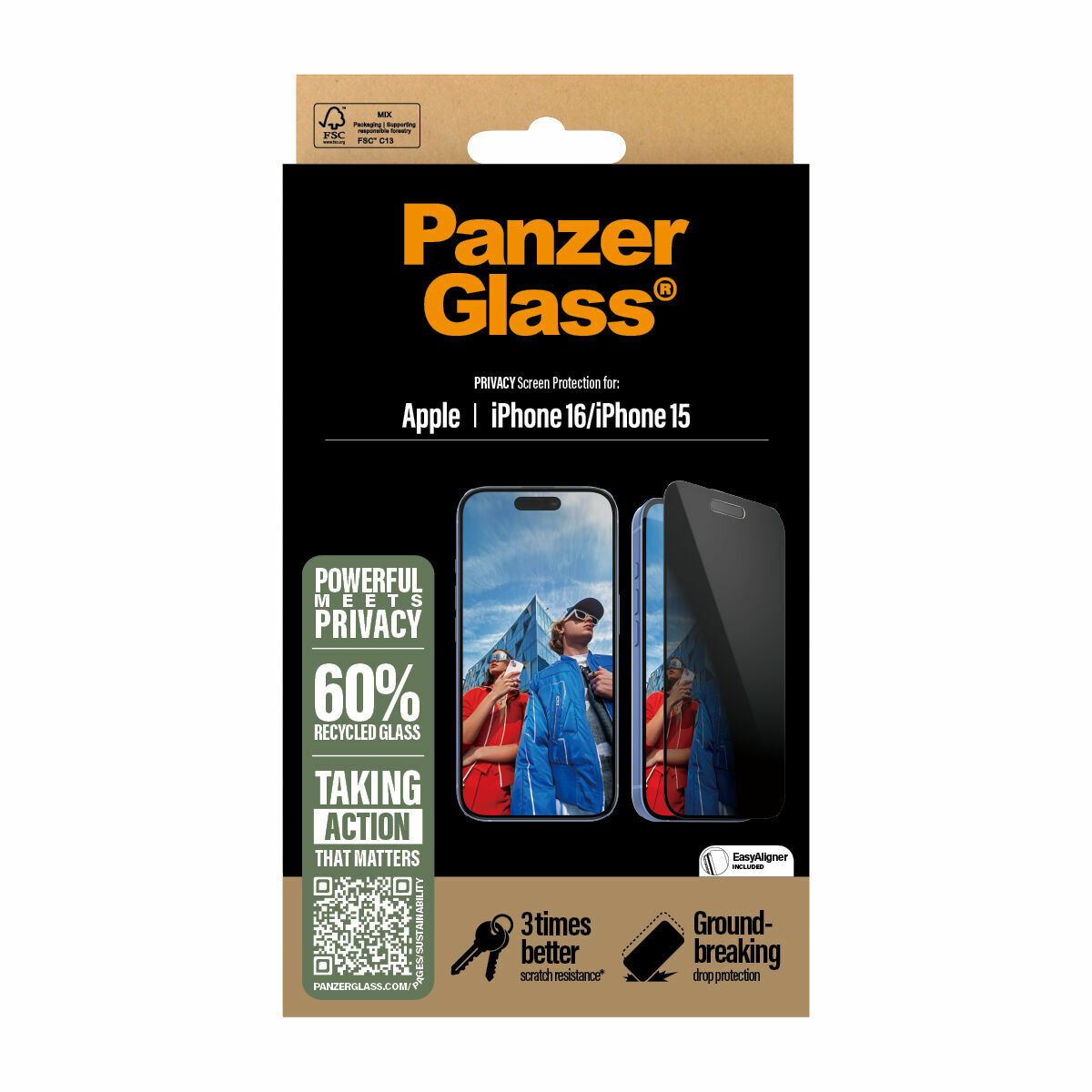 Membrană de Protecție pentru Ecran Panzer Glass P2861 Apple