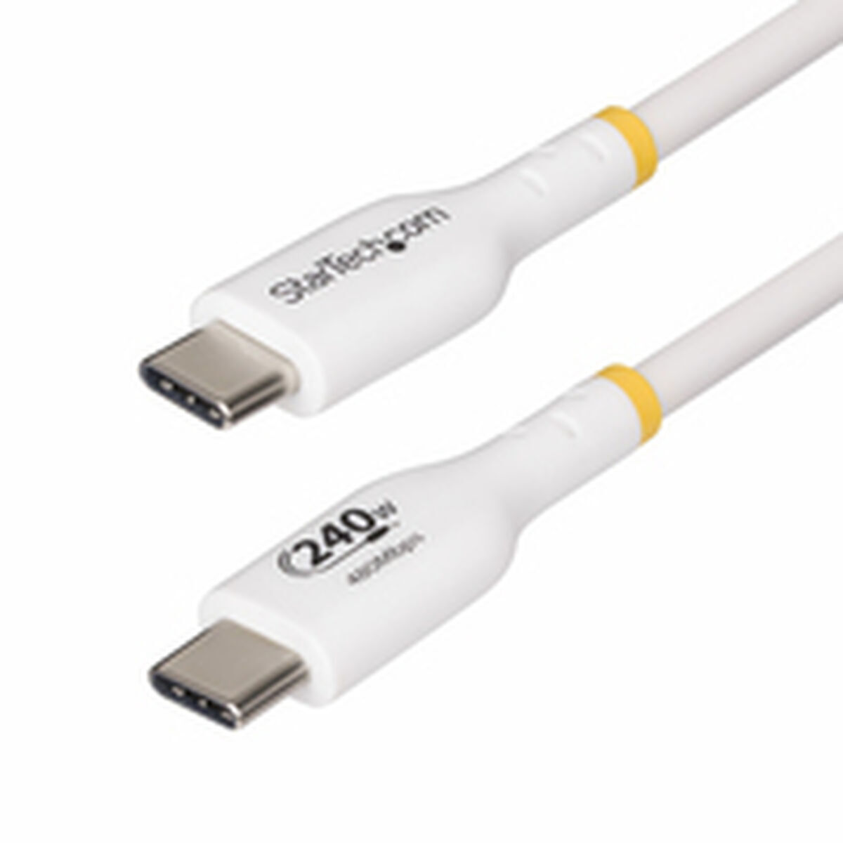 Cablu USB Startech USB2EPR2MW Alb 2 m