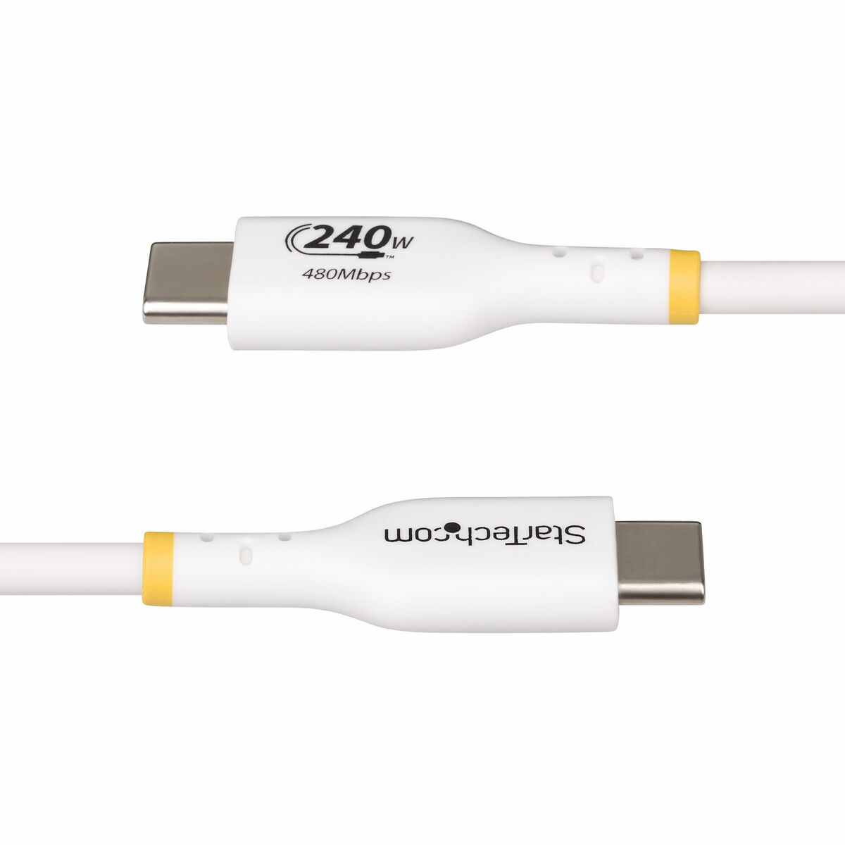 Cablu USB Startech USB2EPR1MW Alb 1 m