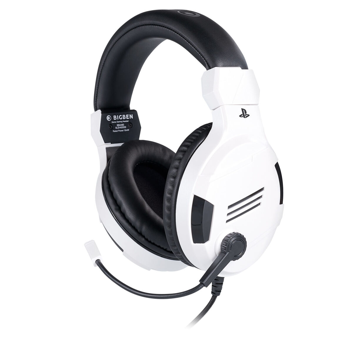 Căști cu Microfon Gaming Big Ben Interactive PS4OFHEADSETV3WHITE Alb Negru/Alb
