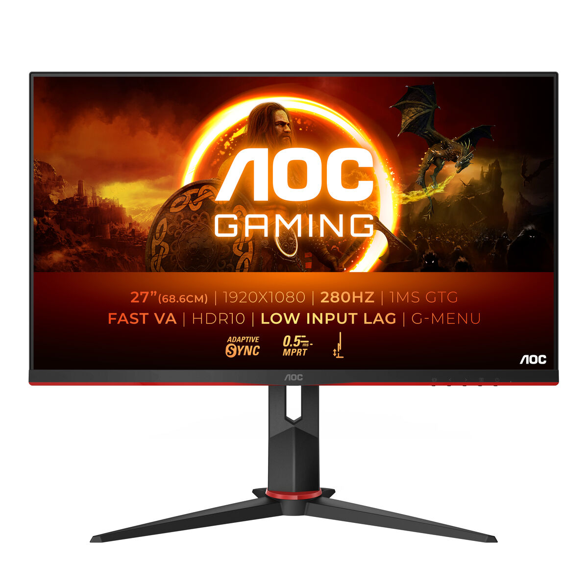 Monitor AOC 27G2ZN3/BK Full HD 27"