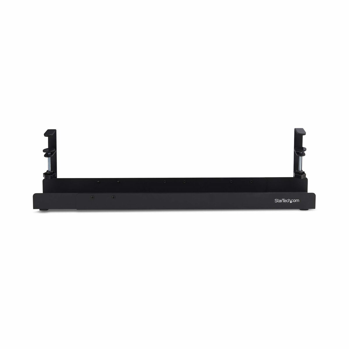 Organizator de Cable Startech CALB-DESK-CABLE-TRAY Negru Oțel