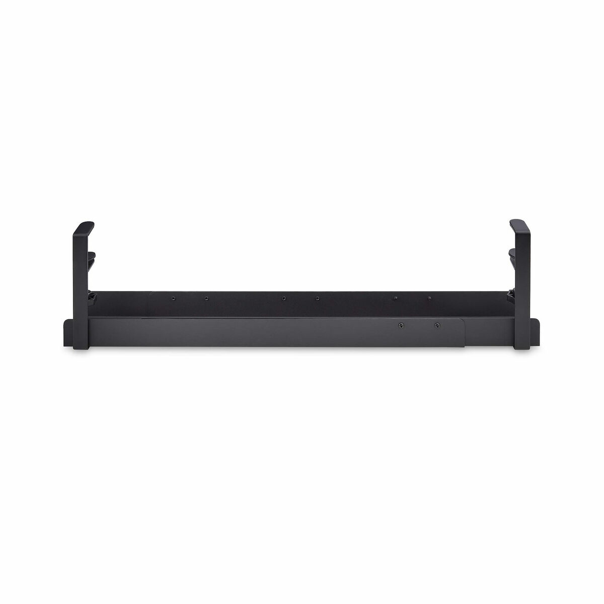 Organizator de Cable Startech CALB-DESK-CABLE-TRAY Negru Oțel