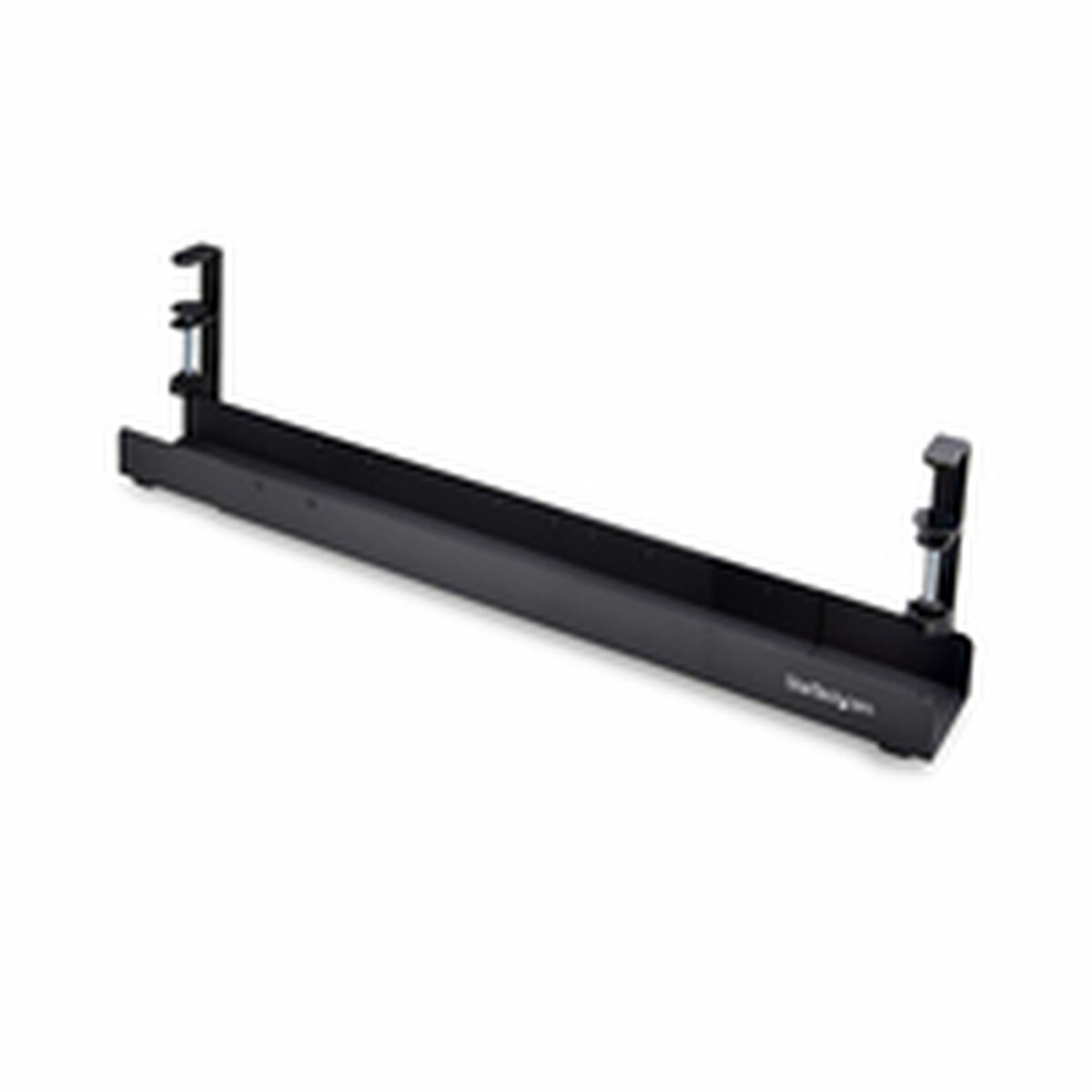Organizator de Cable Startech CALB-DESK-CABLE-TRAY Negru Oțel