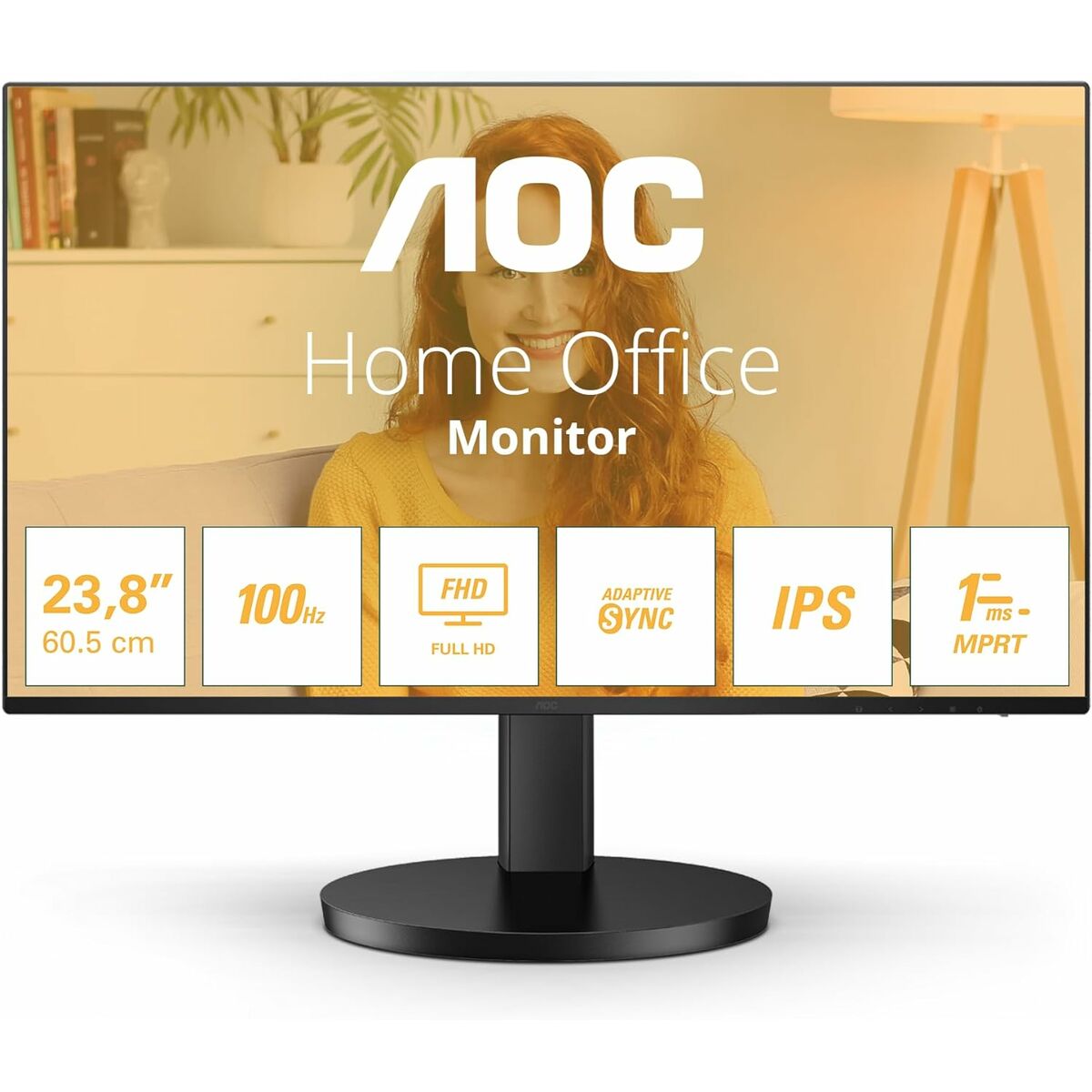 Monitor AOC 24B3HA2 Full HD 24" 23,8" 100 Hz