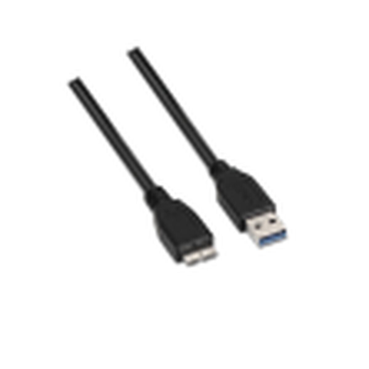 Cablu USB Aisens A105-0043 Negru 1 m