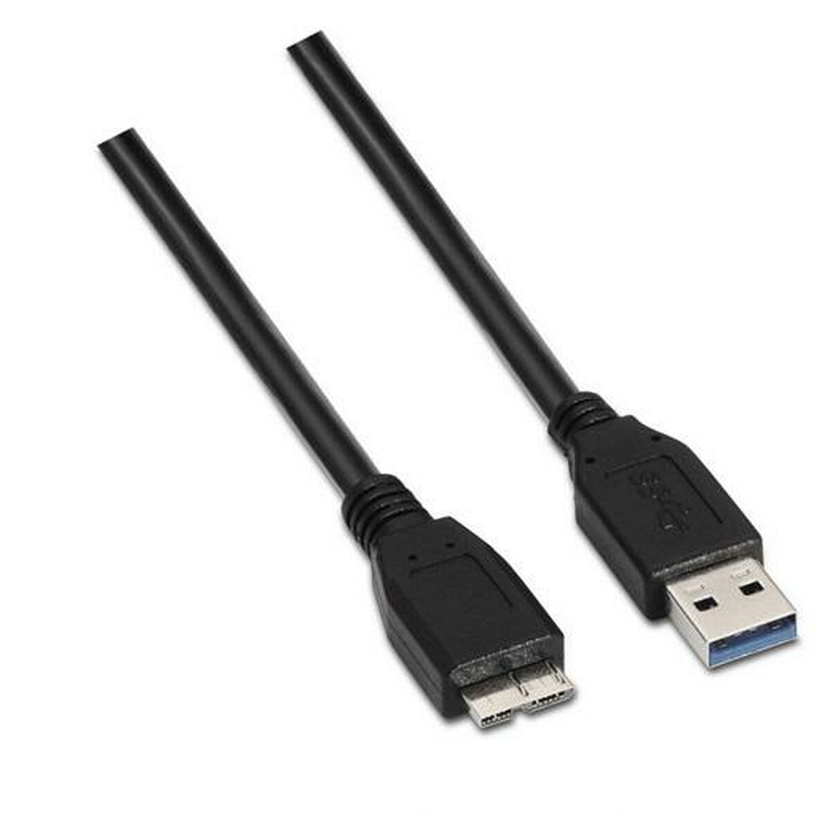 Cablu USB Aisens A105-0043 Negru 1 m