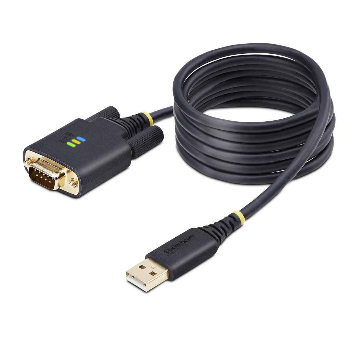 Adaptor USB Startech 1P6FFCN-USB-SERIAL Negru 2 m