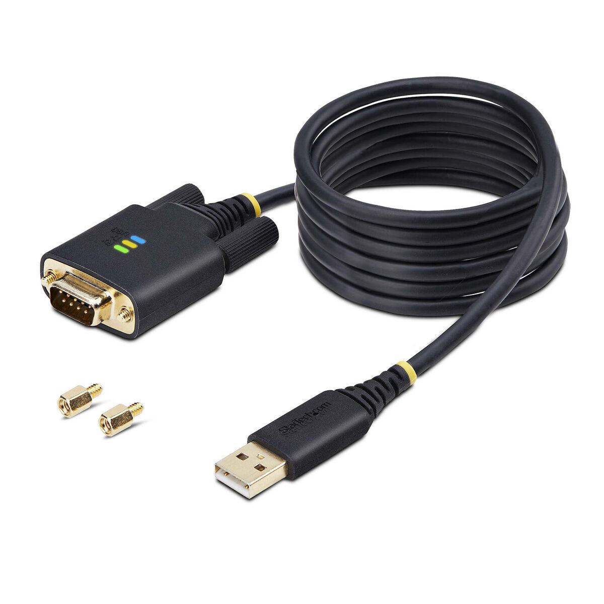 Adaptor USB Startech 1P6FFCN-USB-SERIAL Negru 2 m