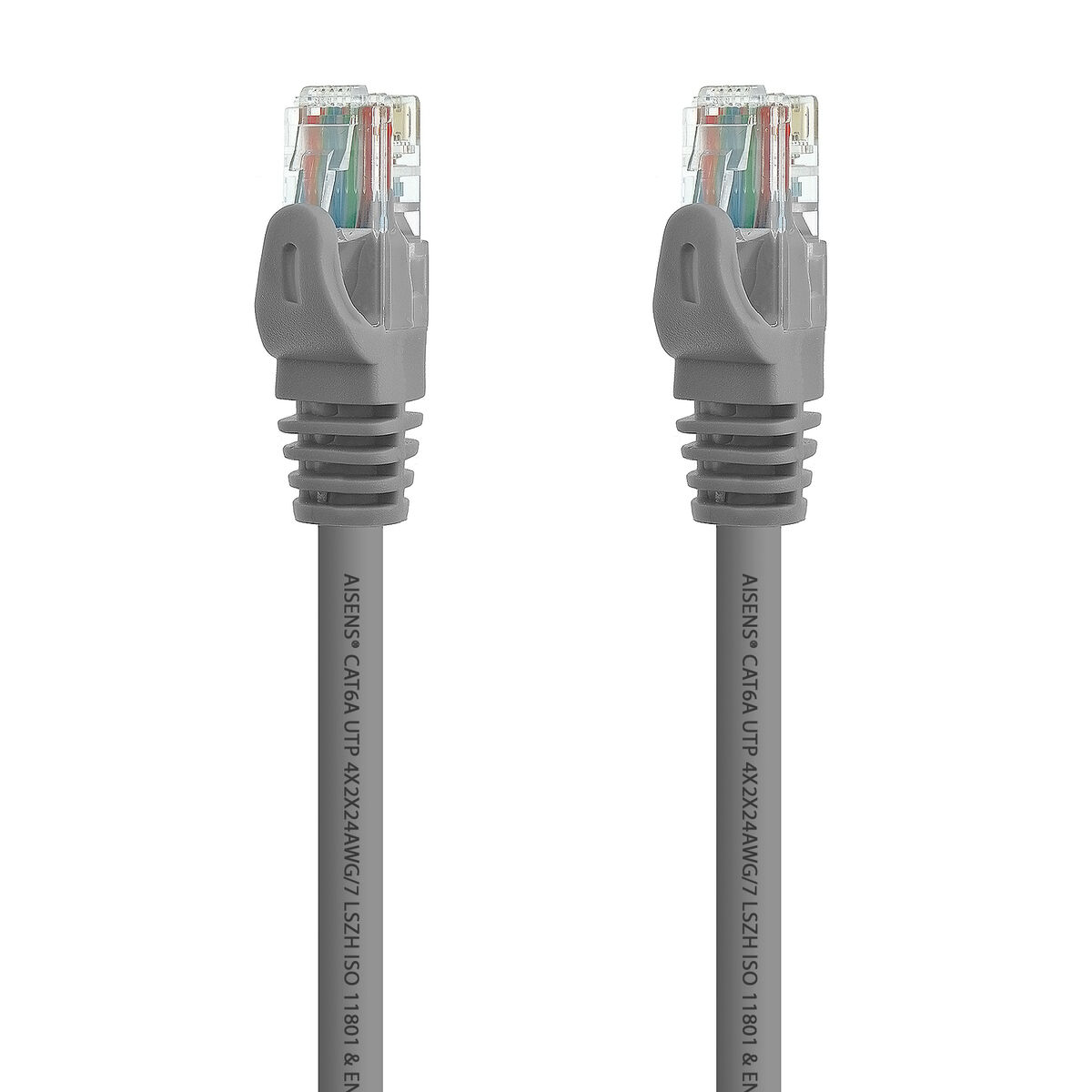 Cablu RJ45 Categoria 6 UTP Rigid Aisens A145-0329 Gri 5 m