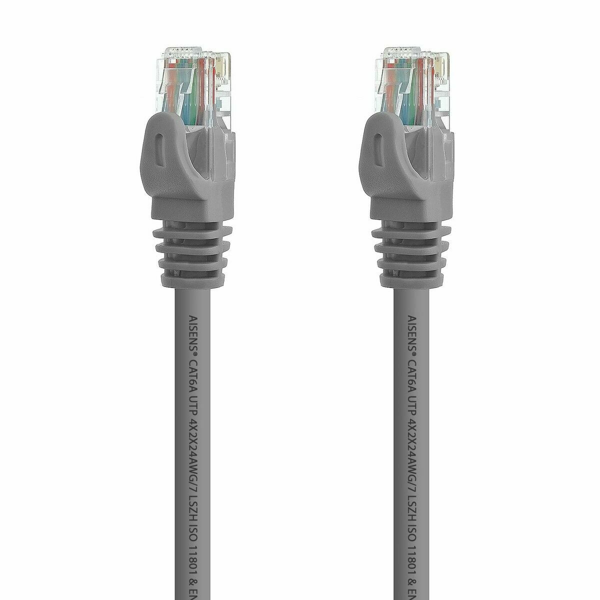 Cablu RJ45 Categoria 6 UTP Rigid Aisens A145-0329 Gri 5 m
