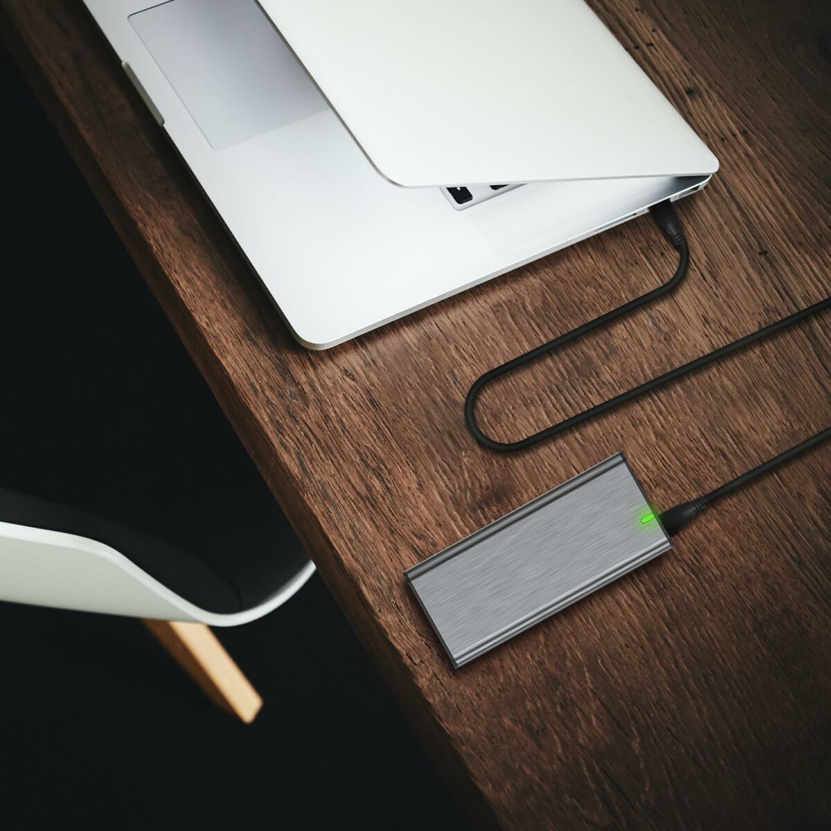 Cablu USB-C Aisens A107-0704 Negru 2 m