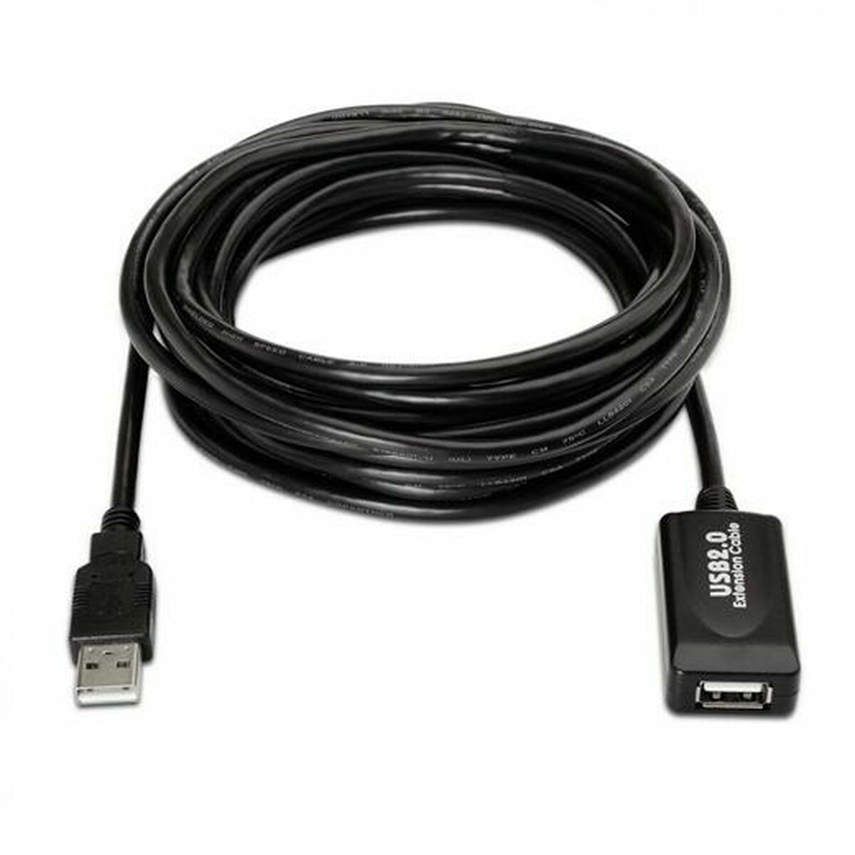 Cablu USB 2.0 Aisens A101-0019 Negru 10 m