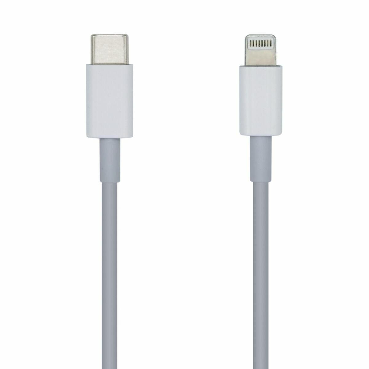 Cablu USB-C la Lightning Aisens A102-0442 Alb 1 m