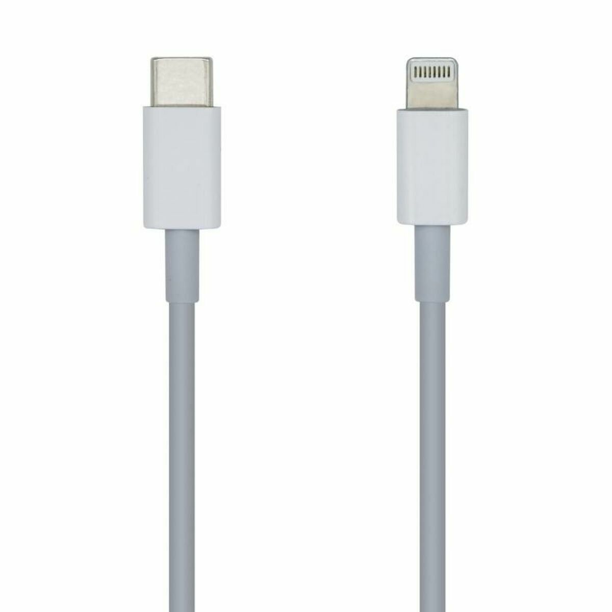 Cablu USB-C la Lightning Aisens A102-0442 Alb 1 m