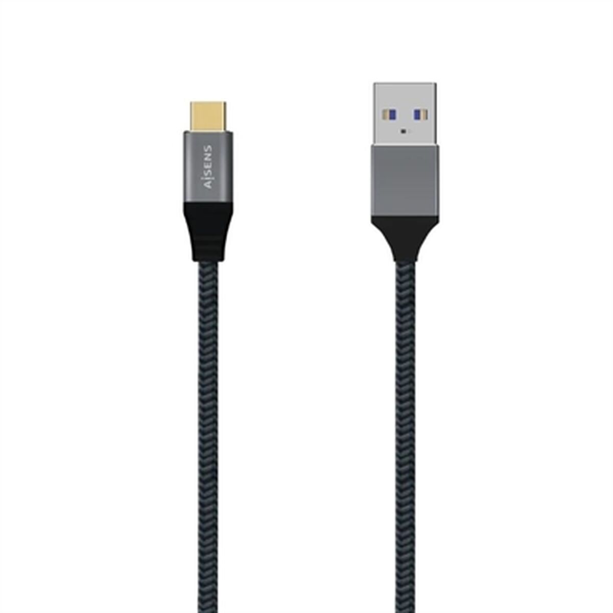 Cablu USB-C Aisens A107-0631 Gri 1 m