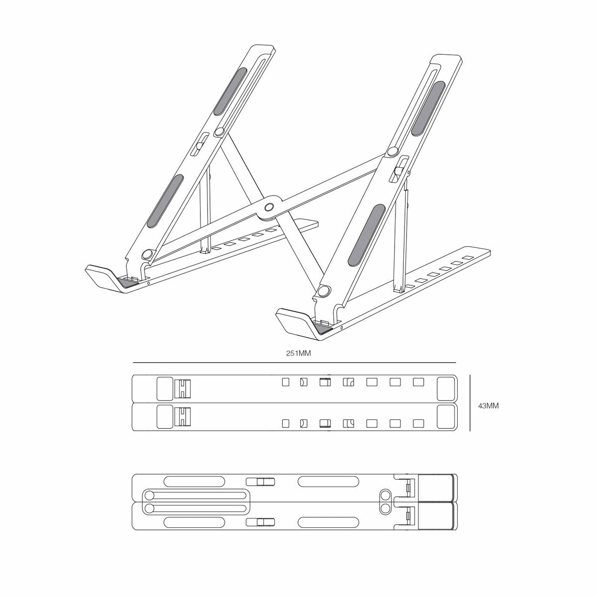 Suport de Perete Aisens LPS2M-173 15"