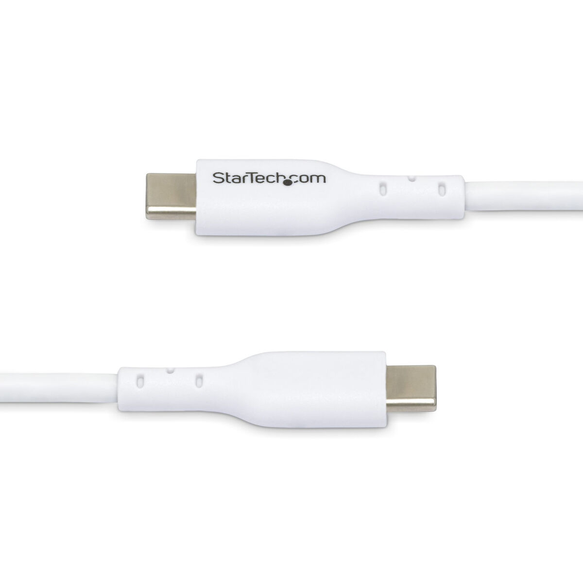 Cablu USB-C Startech USB2CC2MNCWHE Alb 2 m