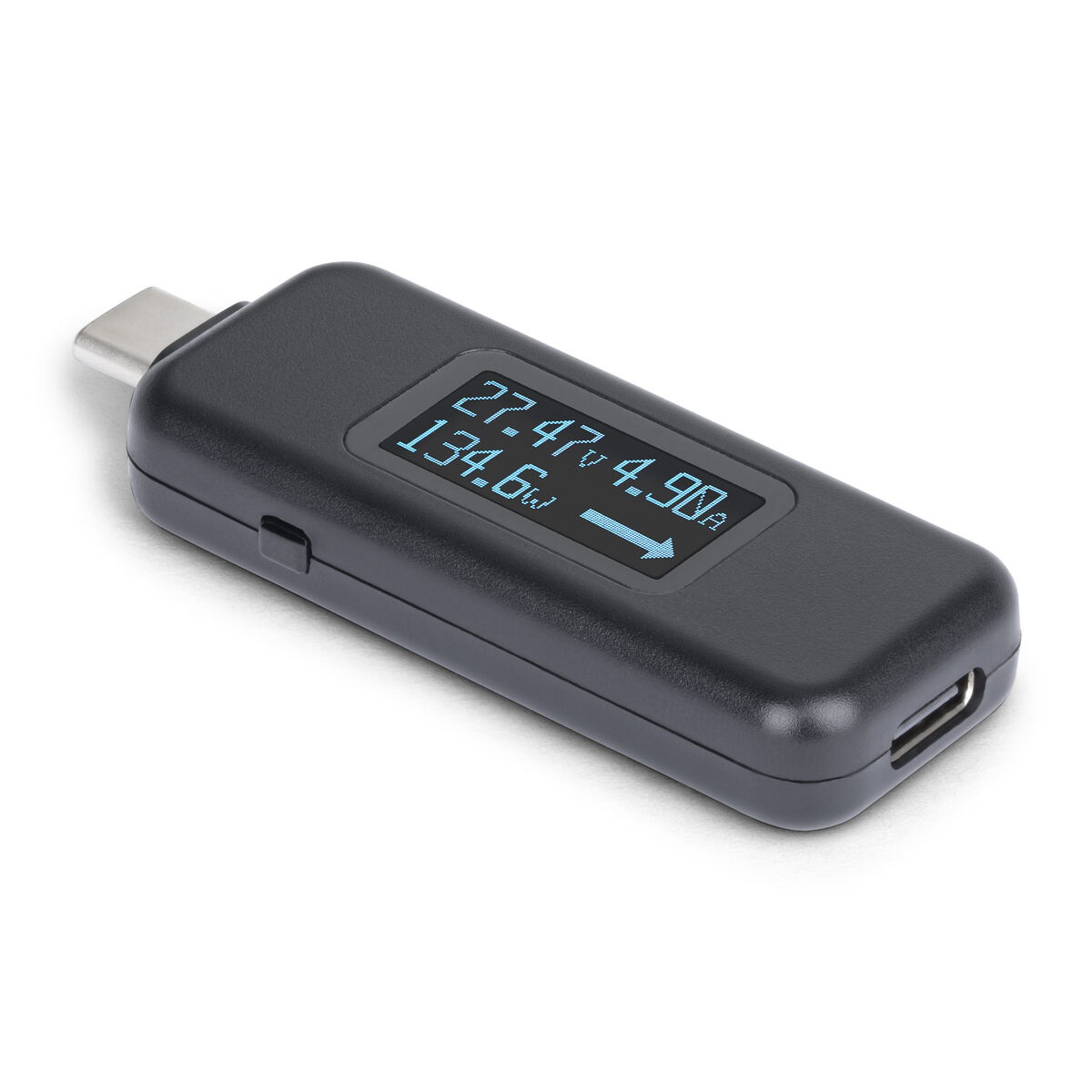 Adaptor USB-C Startech POWER TESTER