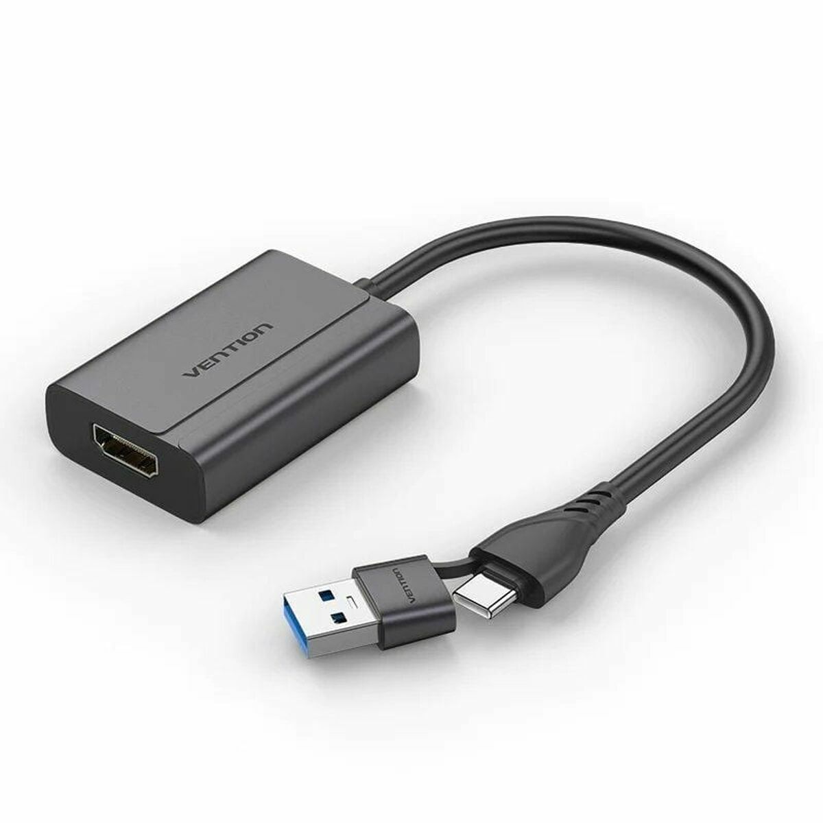 Adaptor USB-C la HDMI Vention 0CABL 15 cm