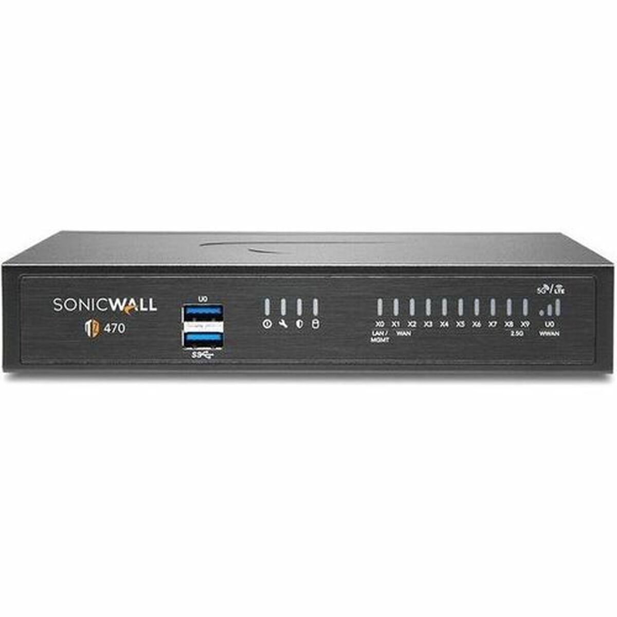 Router SonicWall TZ470 Negru RJ45 x 4 Wi-Fi Ethernet LAN 10/100/1000