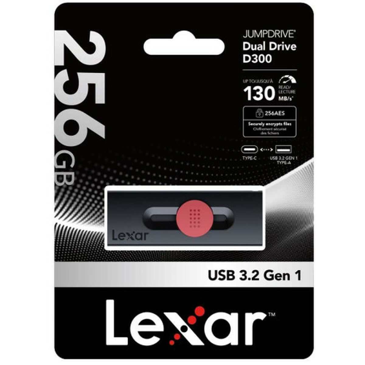 Memorie USB Lexar LJDD300256G-BNBNG
