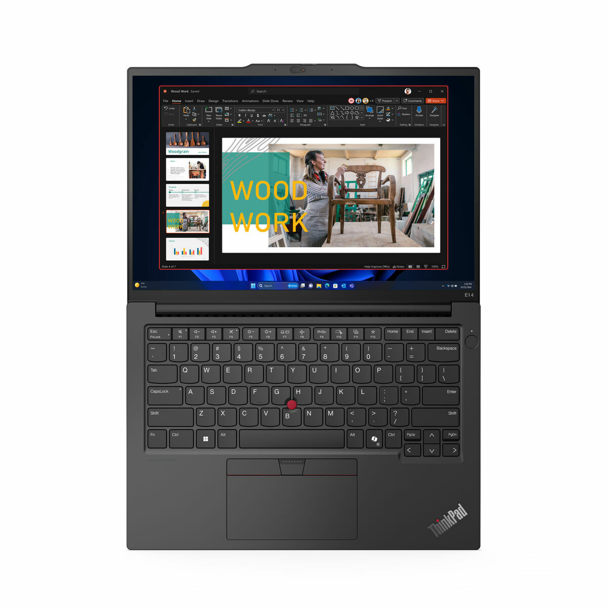Laptop Lenovo 21M70008SP 14" Intel Core Ultra 5 125U 8 GB RAM 256 GB SSD Qwerty Spaniolă