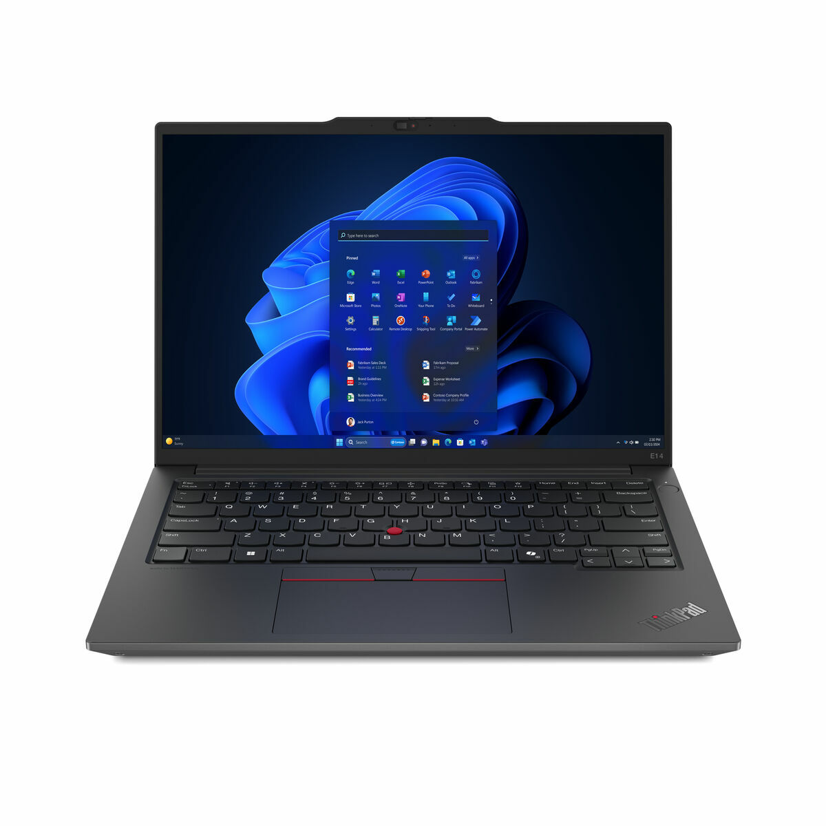 Laptop Lenovo 21M70008SP 14" Intel Core Ultra 5 125U 8 GB RAM 256 GB SSD Qwerty Spaniolă
