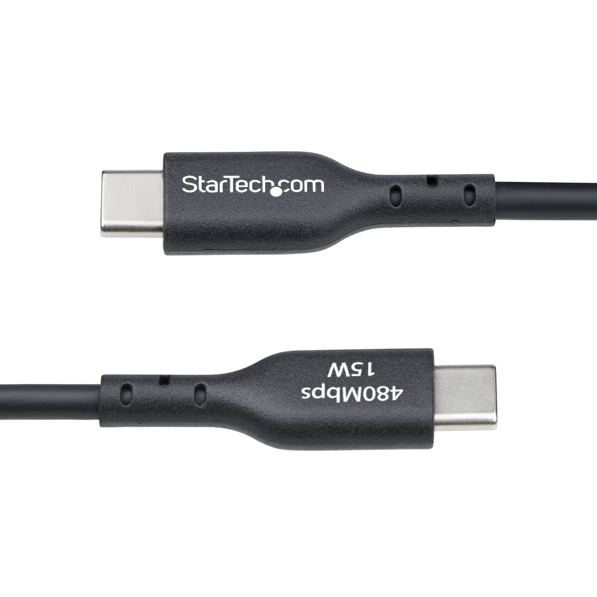 Cablu USB Startech USB2AC2MNC Negru 2 m