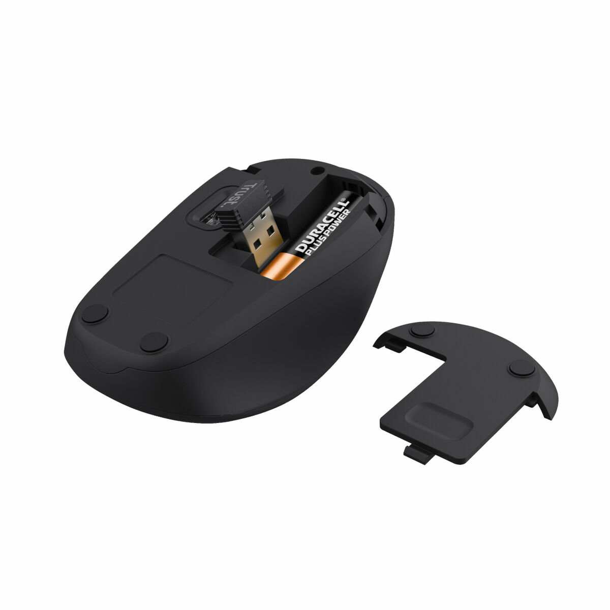 Mouse Trust 24550 1600 dpi Negru/Roșu