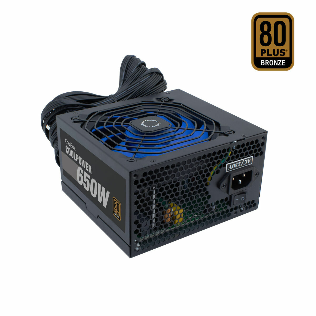 Sursă de Alimentare CoolBox COO-FACPO-650 ATX 650 W 80 Plus Bronze