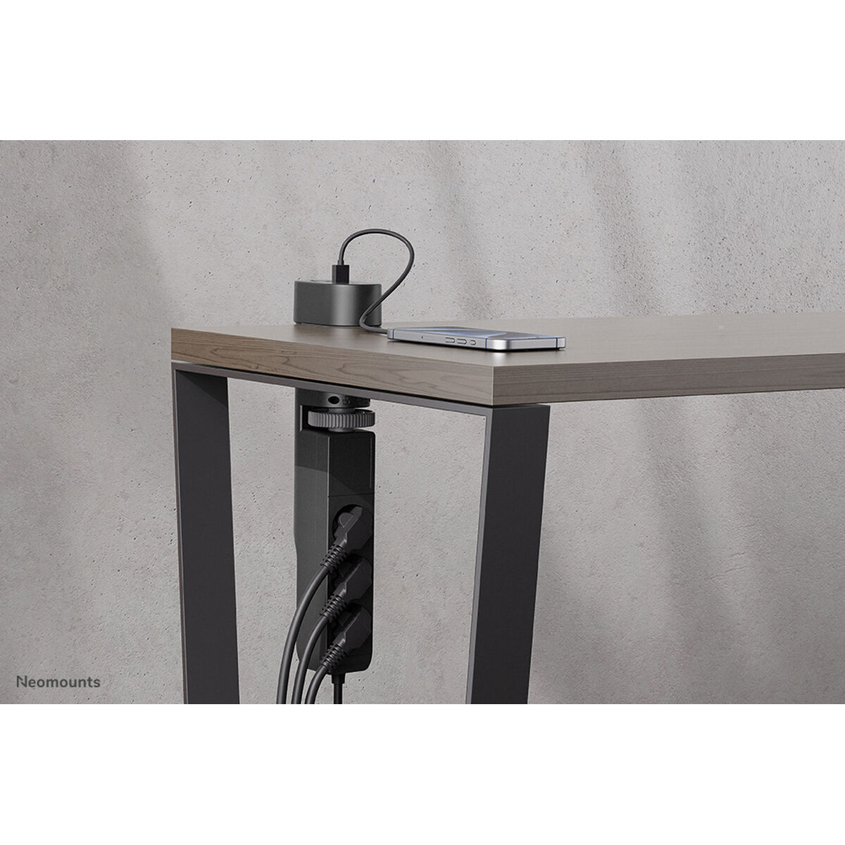 Placă de circuit Neomounts VOLT DESK CLAMP Negru (1,4 m)