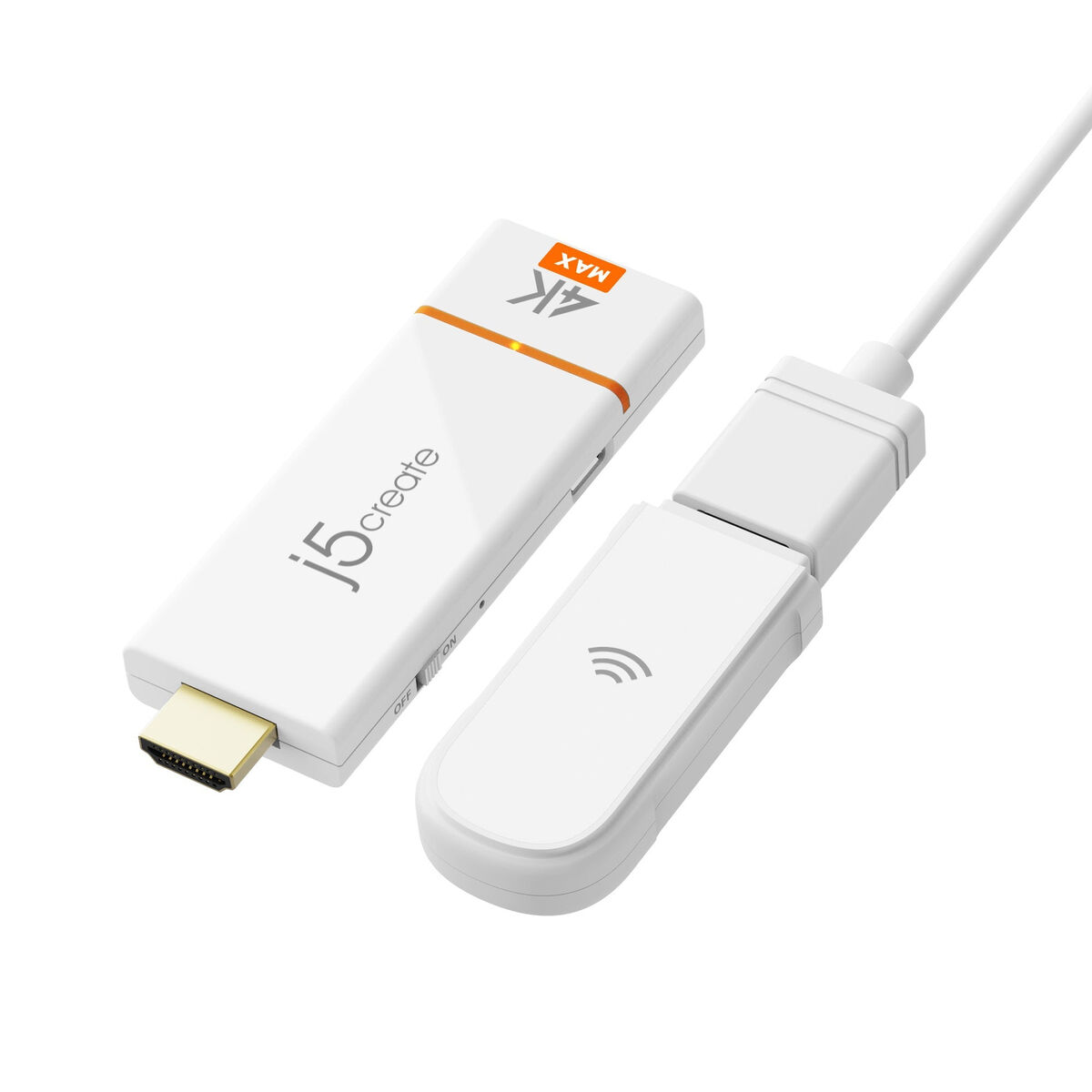 Cablu VGA j5create JVAW76MAX-N Alb 1 m