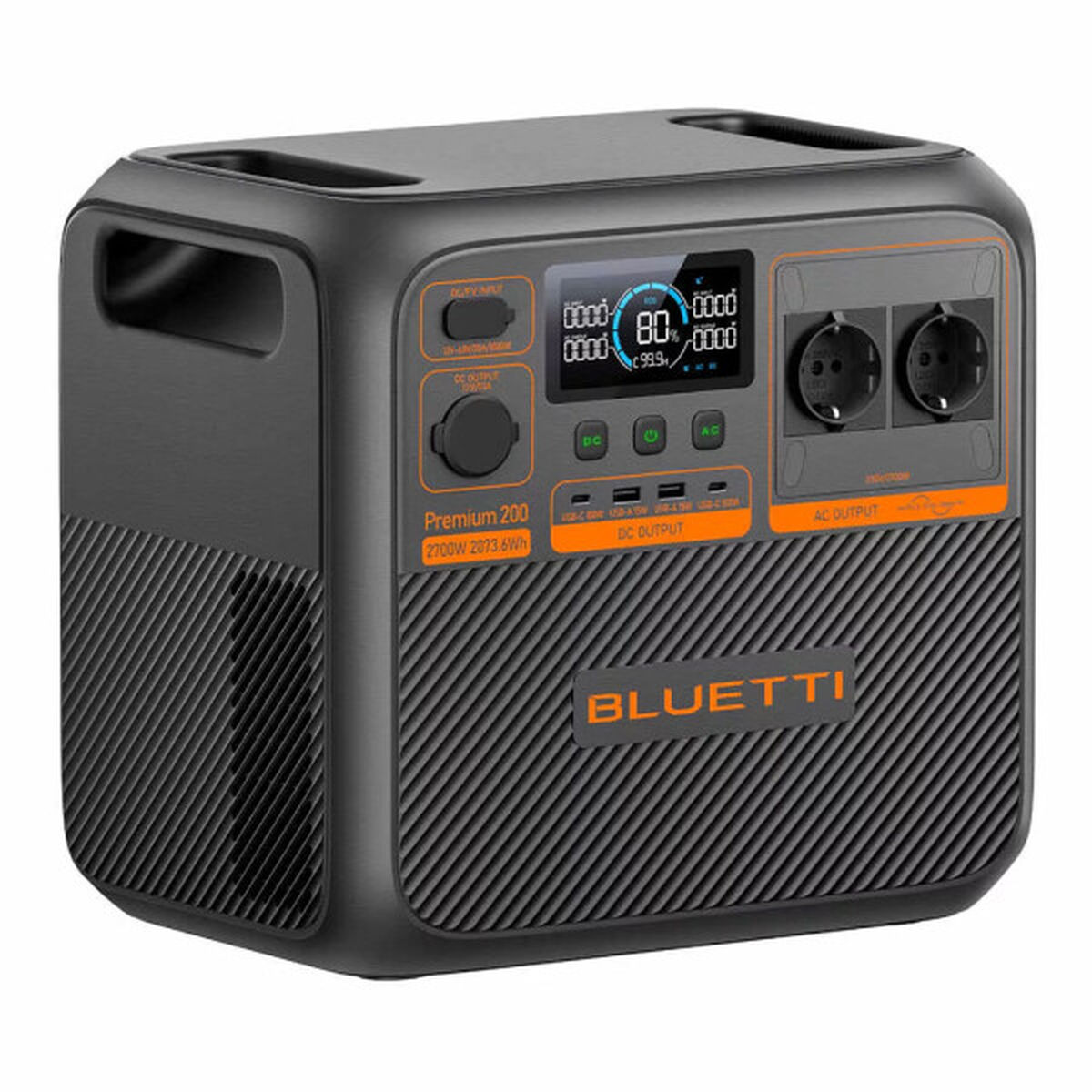 Sistem de Alimentare Neîntreruptă Interactiv Bluetti P-PR200V2-EU-GY-BL 2600 W