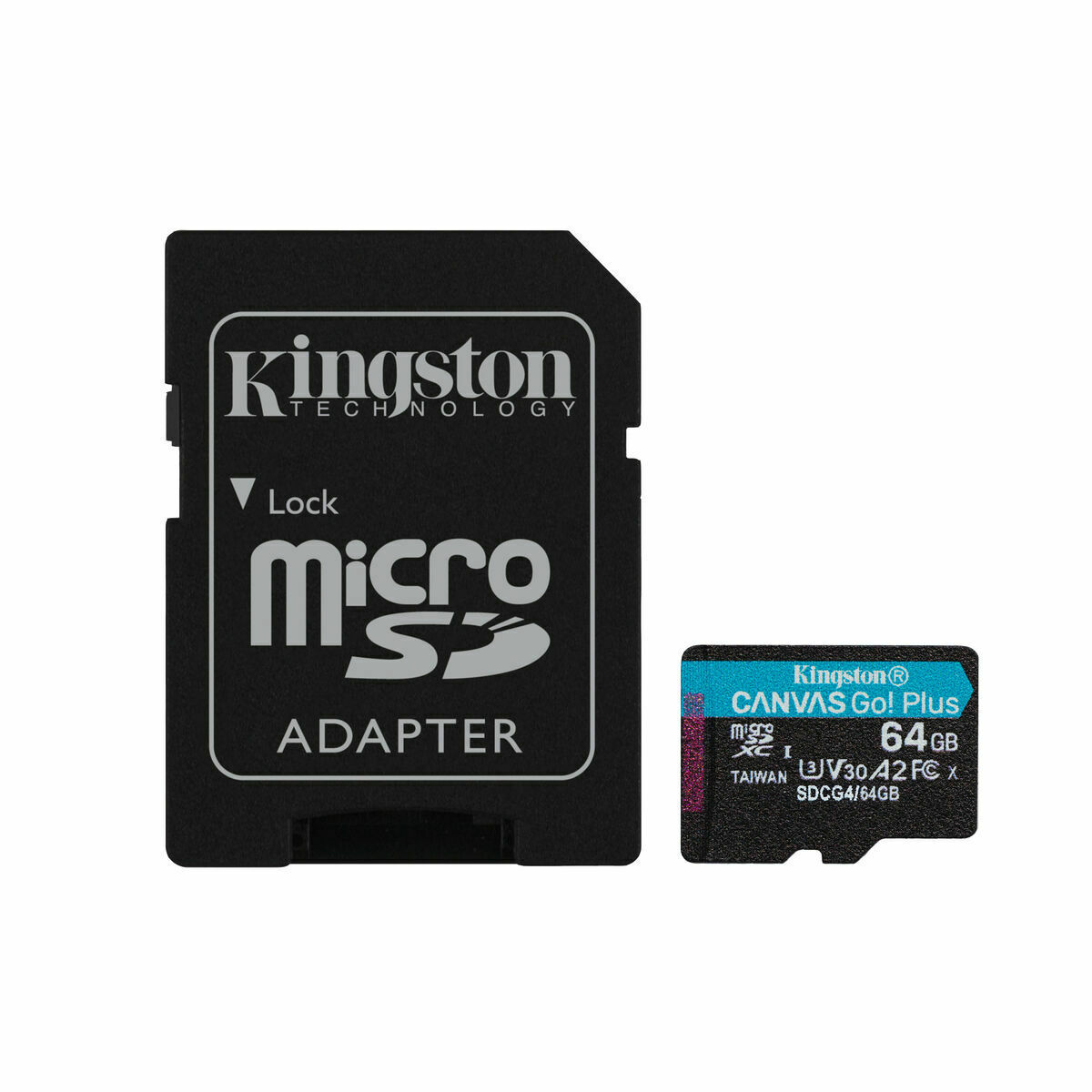 Card de Memorie Micro SD cu Adaptor Kingston SDCG4/64GB 64 GB