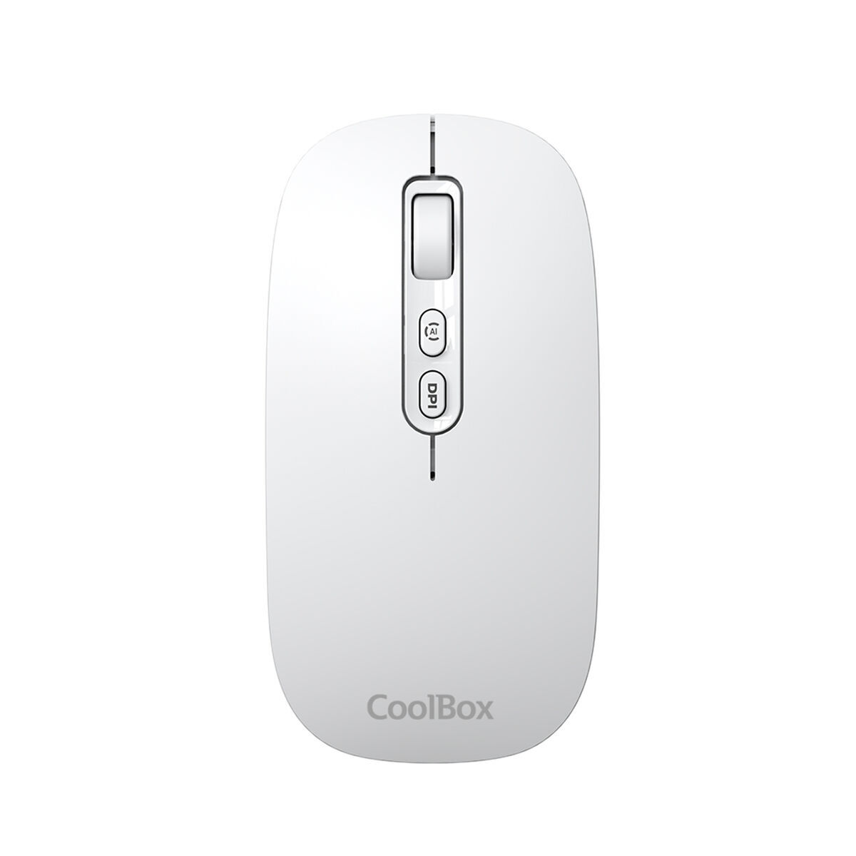 Mouse Fără Fir CoolBox COO-MOU-W02-W Alb 1600 dpi