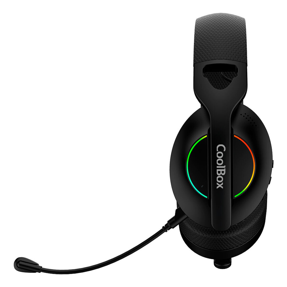 Căști cu Microfon Gaming CoolBox COO-AUM-WB01-B Negru