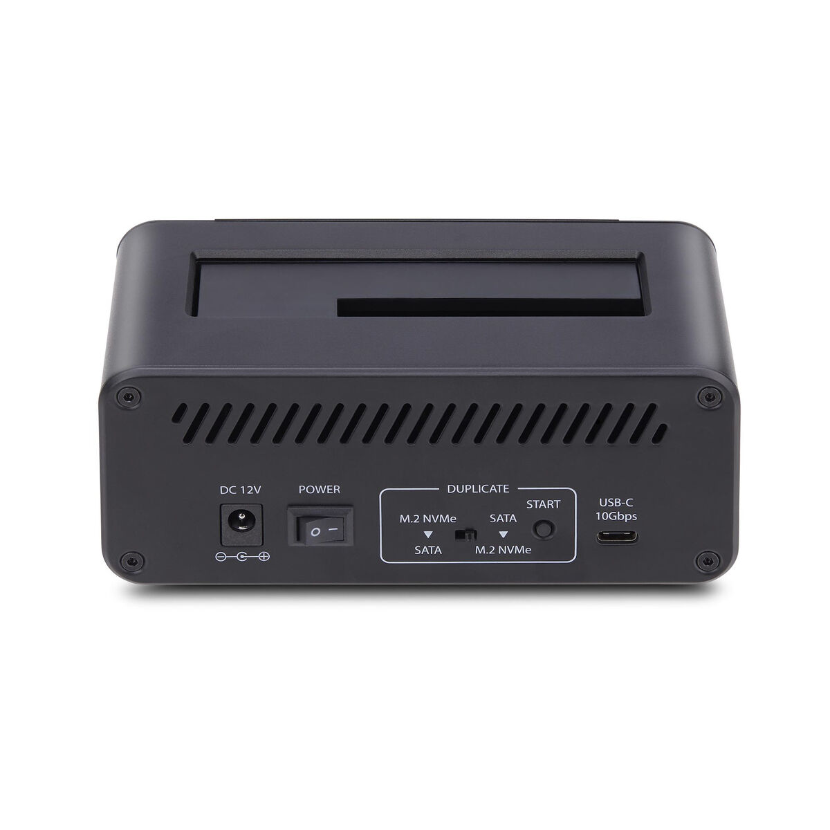 Cutie Externă Startech N2-M2-SSD-DUPLICATOR Negru